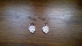 Boucles d'oreilles en métal argenté